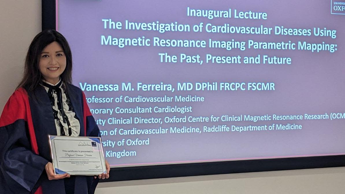 Professor Vanessa Ferreira delivers her inaugural lecture