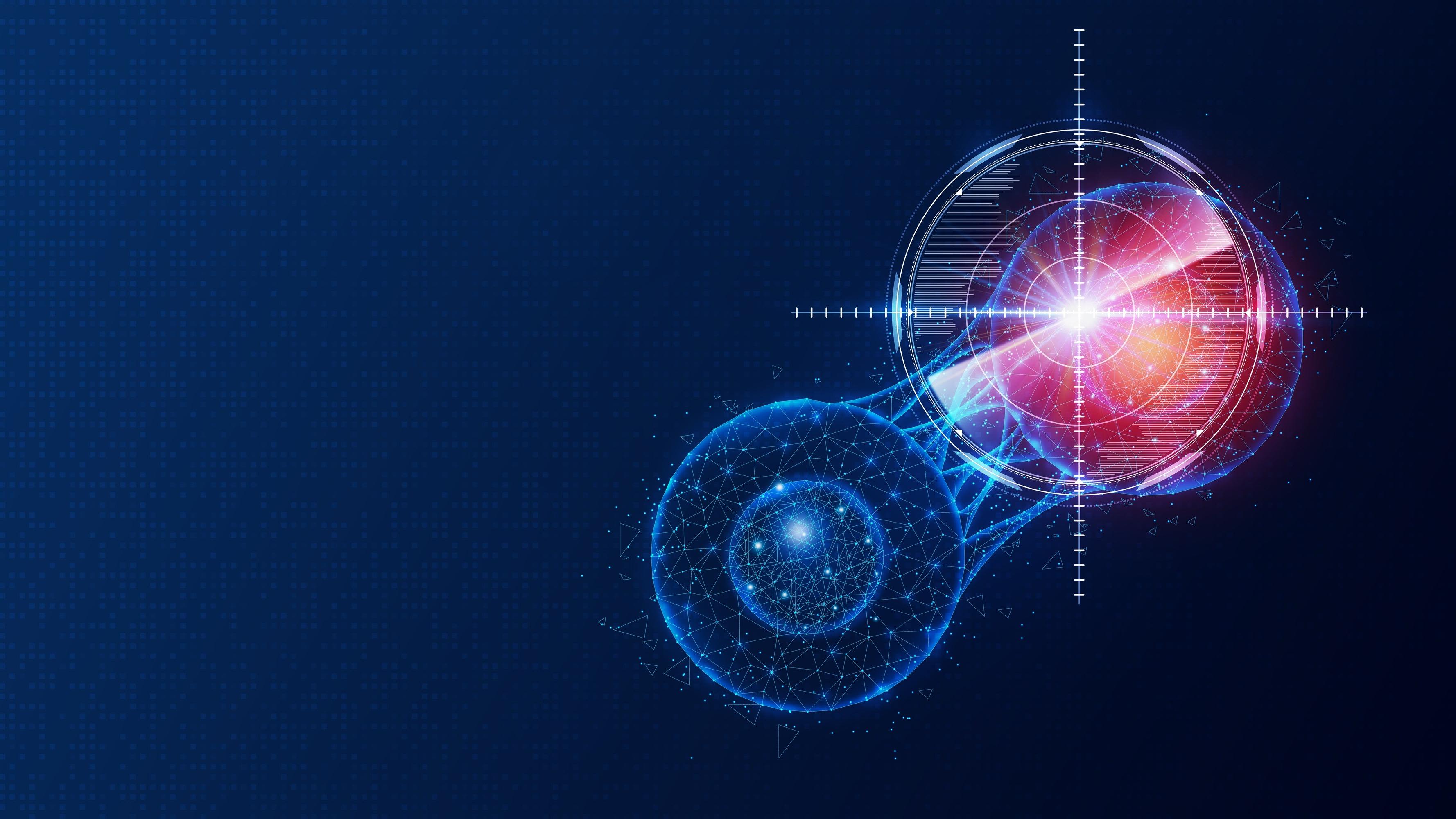 Conceptual illustration of targeted cell therapy.