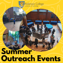 Summer outreach events graphic