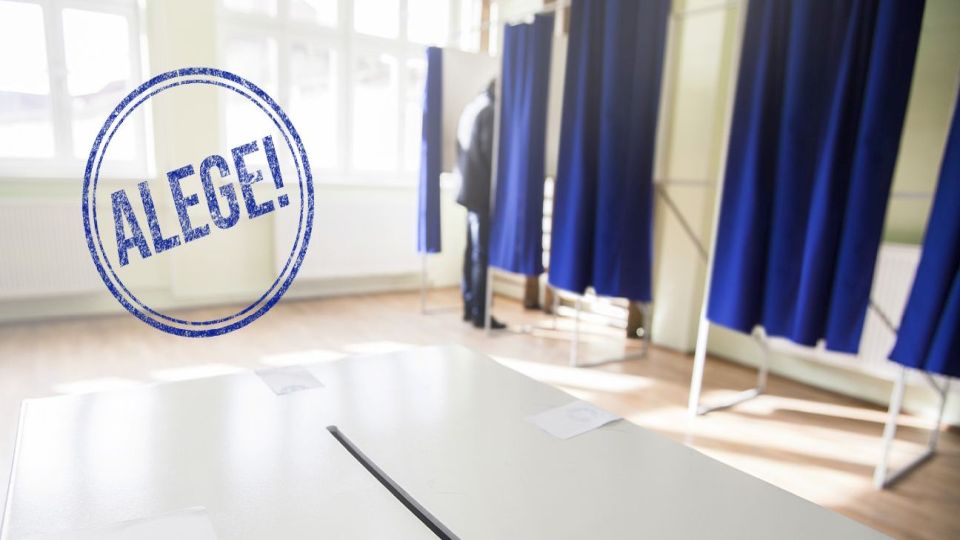 A polling Station in Romania