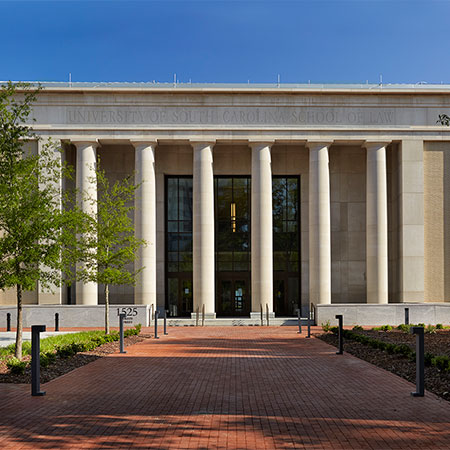 Senate Street Entrance to USC School of Law