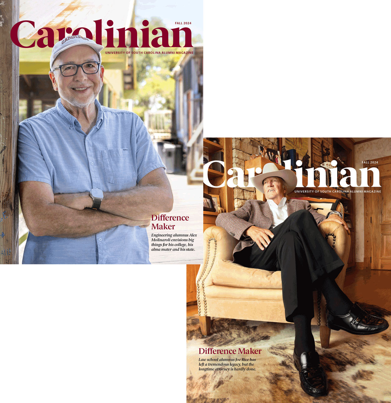 Cover of the Carolinian Magazine. 