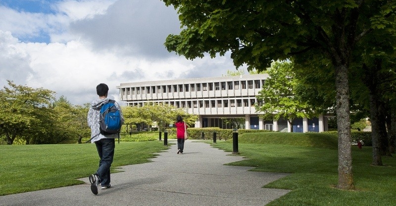 SFU's burnaby campus