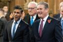 Rishi Sunak responded to Tory criticism of Sir Keir Starmer’s claim he does not work after 6pm on a Friday (Stefan Rousseau/PA)