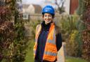 WIC Syd Atifeh in the frame. Barratt David Wilson Homes celebrates Women in Construction Week 2023.