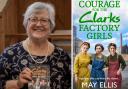 May Ellis and her two books in the Clarks Factory Girls series.