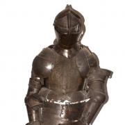 AUCTION BATTLE: Life size suits of armour sold at Greenslade Taylor Hunt’s December antiques sale