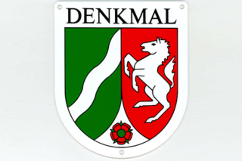 Denkmalschutzplakette, Link auf Denkmalschutz und Denkmalpflege