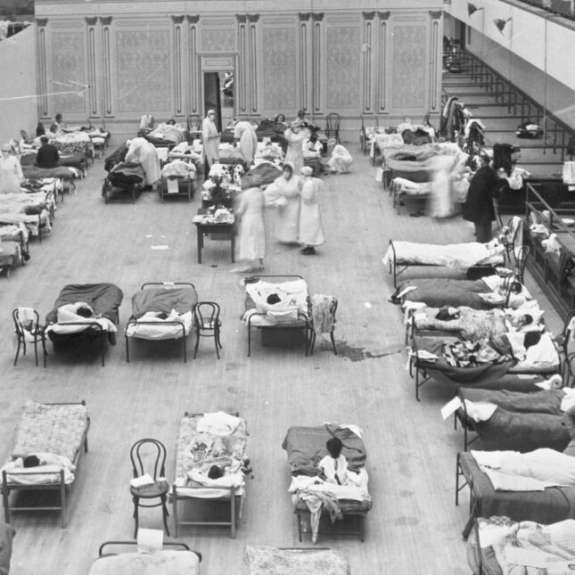 Influenza patients Oakland 1918