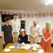 L-r - Lisa Gregg, Andrew Wright, Sue Hunt, Matt Webb, Megan Jones.