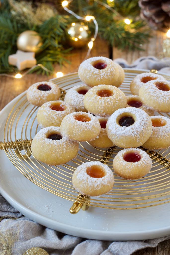 Engelsaugen als Weihnachtskekse nach einem Rezept von Sweets & Lifestyle