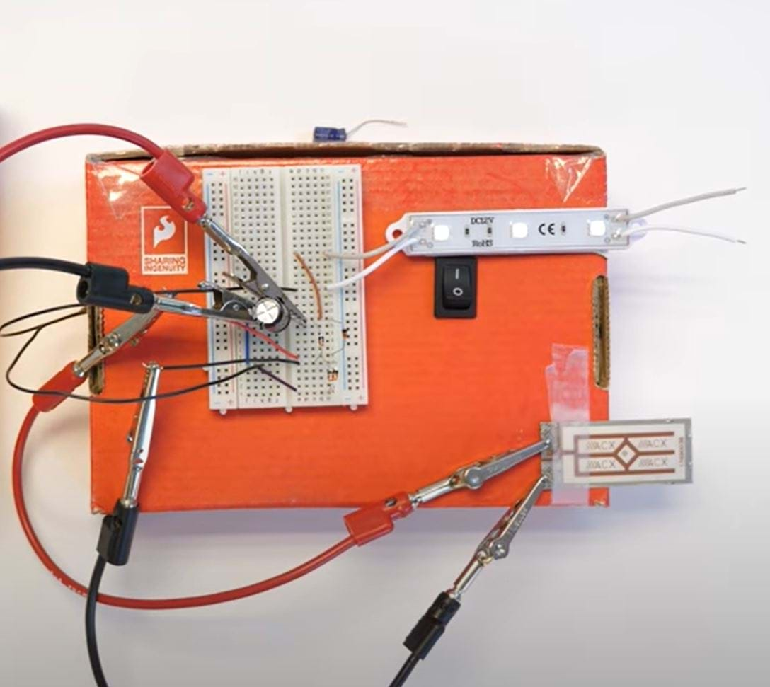 preview of 'Building a Piezoelectric Generator' Activity