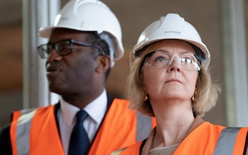 British Prime Minister Liz Truss and Chancellor of the Exchequer Kwasi Kwarteng