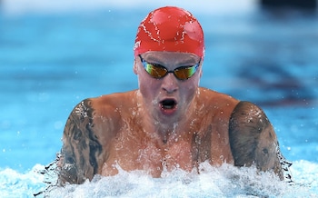 Adam Peaty quicker than big Chinese rival in opening heat – Adam Peaty swimming