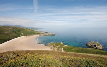 Torimbia Beach in Llanes, Asturias