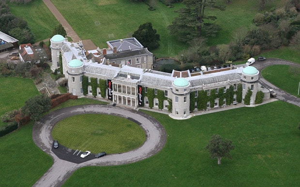 Lord March's home, Goodwood House