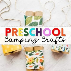 Preschool Camping Crafts