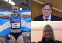 Laura Muir celebrates after winning gold in the 1500m in Birmingham, which Tory MSPs Stephen Kerr and Sharon Dowey seem to think is in Scotland