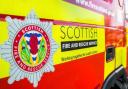 The Scottish Fire and Rescue Service was called to the cafe in Glasgow late on Sunday