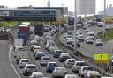 Part of the M8 has been closed