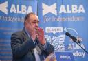 Alex Salmond was addressing a gathering of indy supporters in Edinburgh