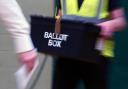 File photograph of a ballot box