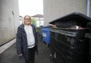 Labour councillor Elaine McDougall pictured in the east end of Glasgow