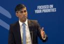 Rishi Sunak speaks at the launch of the Scottish Tory manifesto in Edinburgh