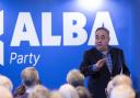 Alex Salmond launched the Alba Party General Election manifesto in Dundee