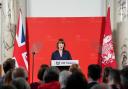 Chancellor Rachel Reeves giving a speech at the Treasury in London