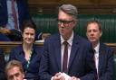 Martin McCluskey during his maiden speech in the House of Commons