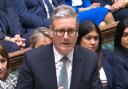 Keir Starmer pictured speaking during Prime Minister's Questions