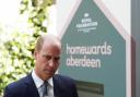 Prince William pictured at an event for his Homeward project in London