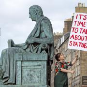 Ella Bendall of the Scottish International Storytelling Festival launches the Talking Statues project encouraging the public to share stories of those written out of history