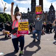 A series of counterprotests have been organised in response to a far-right rally being announced in Glasgow