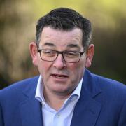 Victorian state Premier Daniel Andrews speaks to media in Melbourne