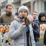 Greta Thunberg was one of six arrested, according to the group which organised the demonstration