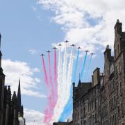 The Red Arrows are set to come to Edinburgh this August.