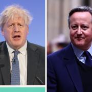 Boris Johnson has rebuked David Cameron for not explicitly backing continued arms sales to Israel