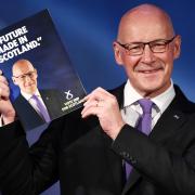 John Swinney has launched the SNP's General Election manifesto