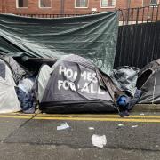 Tents cities have become a familiar sight on the streets of Dublin