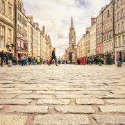 Cockburn Street, Victoria Street and Grassmarket are among the busiest places in Edinburgh