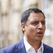 Anas Sarwar picked up the award for the success of his party in the General Election