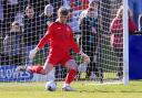 Matty Young in action for Darlington