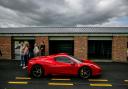 Croft Circuit held their first ever supercar day yesterday showcasing high-performance vehicles Credit: SARAH CALDECOTT