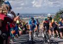 Action from the Tour of Britain