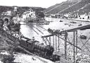 After coming to Scarborough by train, what more could you want than another railway journey, this time on a miniature railway. The North Bay Miniature Railway opened in 1931 and was so popular that this engine, Triton, was added in 1932. On its