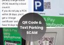 QR code parking scam