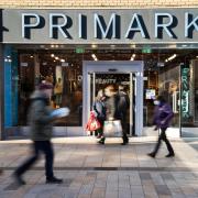 A Primark store with shoppers