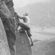 Bentley Beetham from Darlington climbing in the Lake District